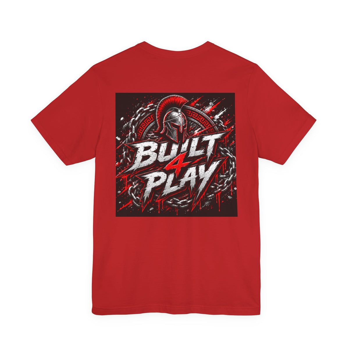 Built4Play Spartan T-Shirt — Gaming/Esports Graphic Tee