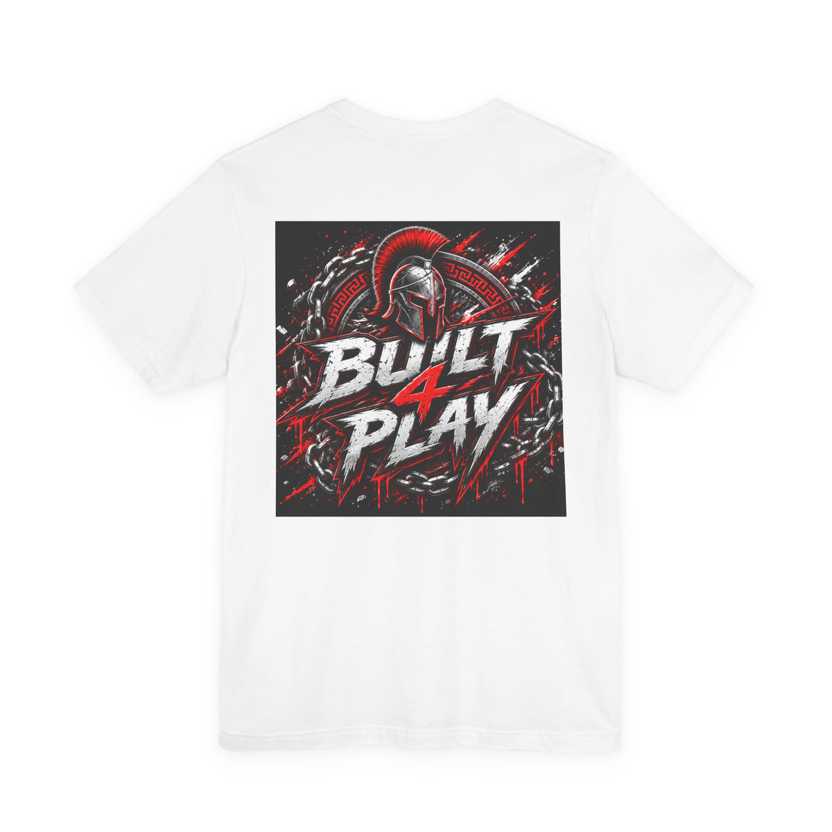 Built4Play Spartan T-Shirt — Gaming/Esports Graphic Tee