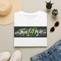 Built4Play Logo T-Shirt — Neon Green Gaming & Motorsports Graphic Tee