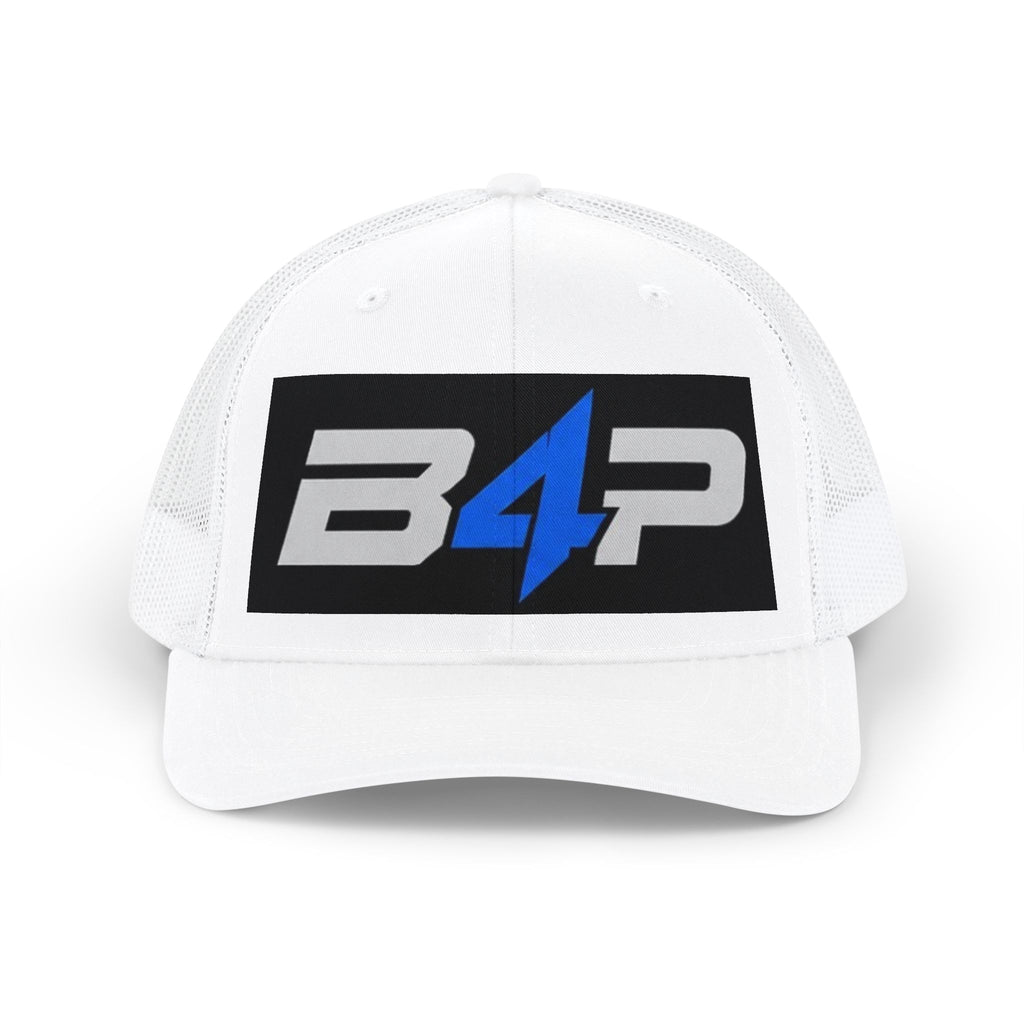B4P Lightning Logo Snapback Trucker Cap